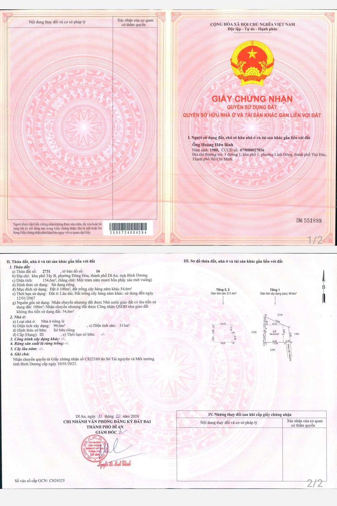 BÁN BIỆT THỰ MINI ĐÔNG HÒA - DĨ AN