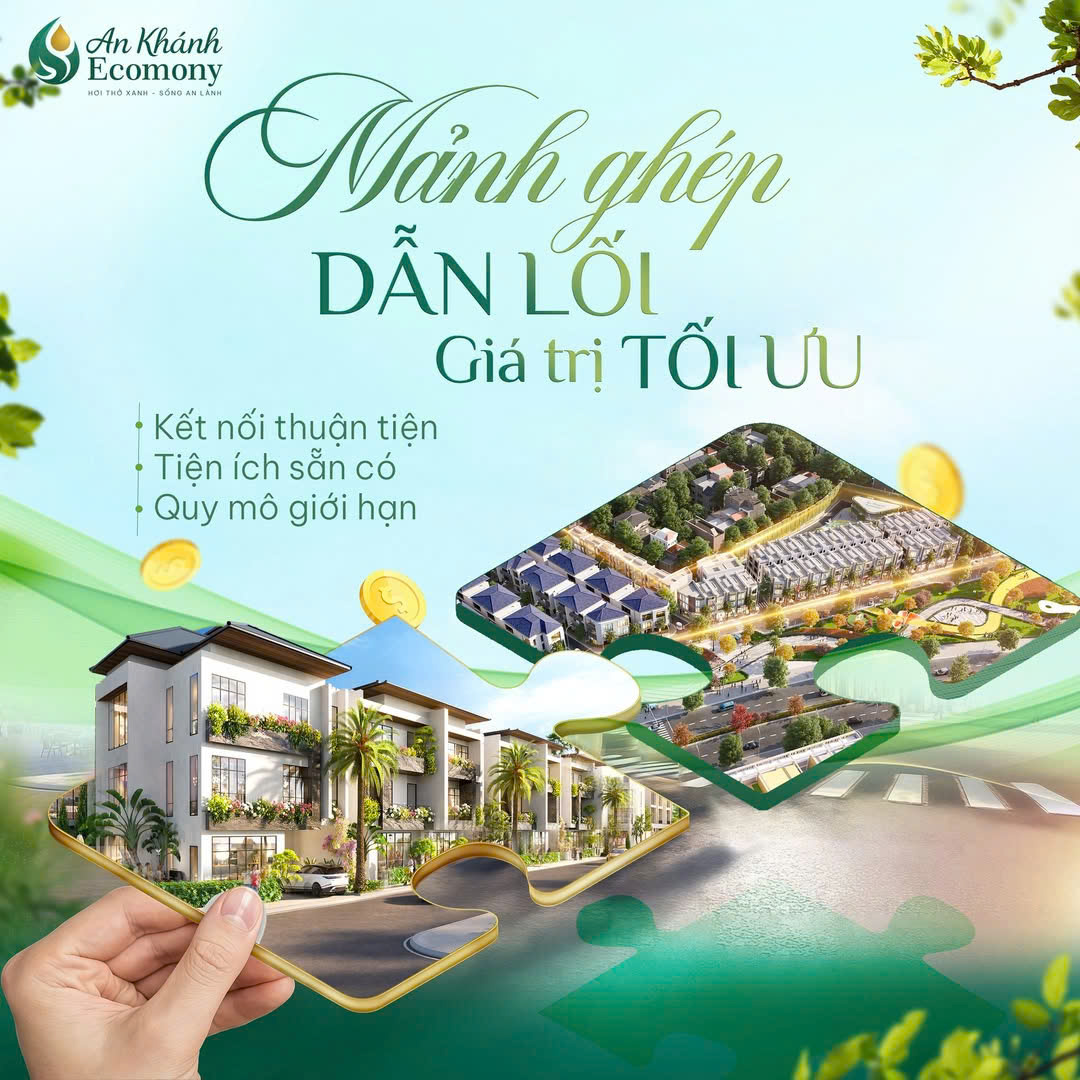 Liền kề 2 mặt tiền.Dự án hót Ecomony giá bán 15 tỷ/70m2