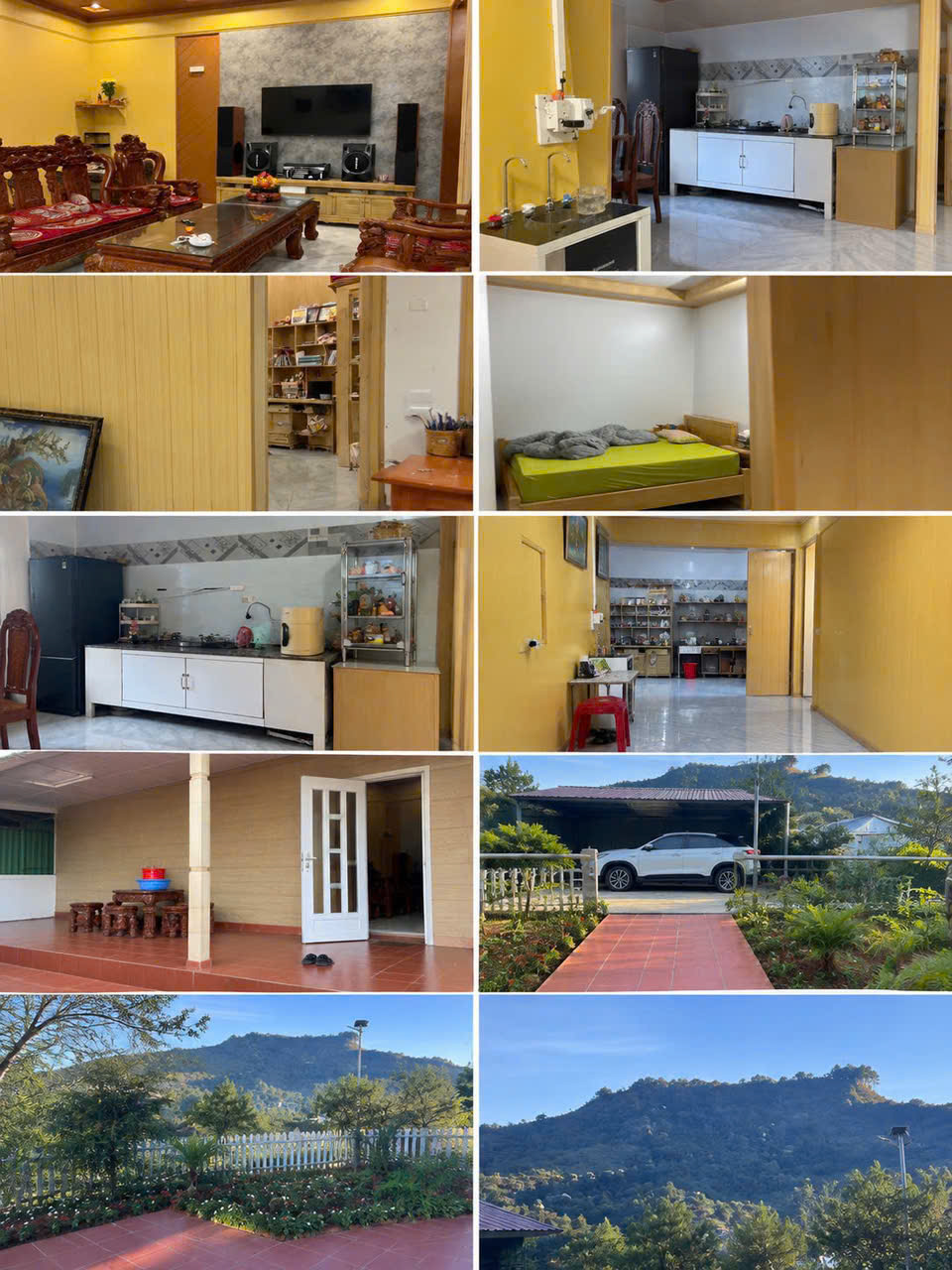 Cho thuê nhà vườn view đẹp khuôn viên 500m2 giá 12 triệu khu vực Hùng Vương Đà Lạt Lâm Đồng