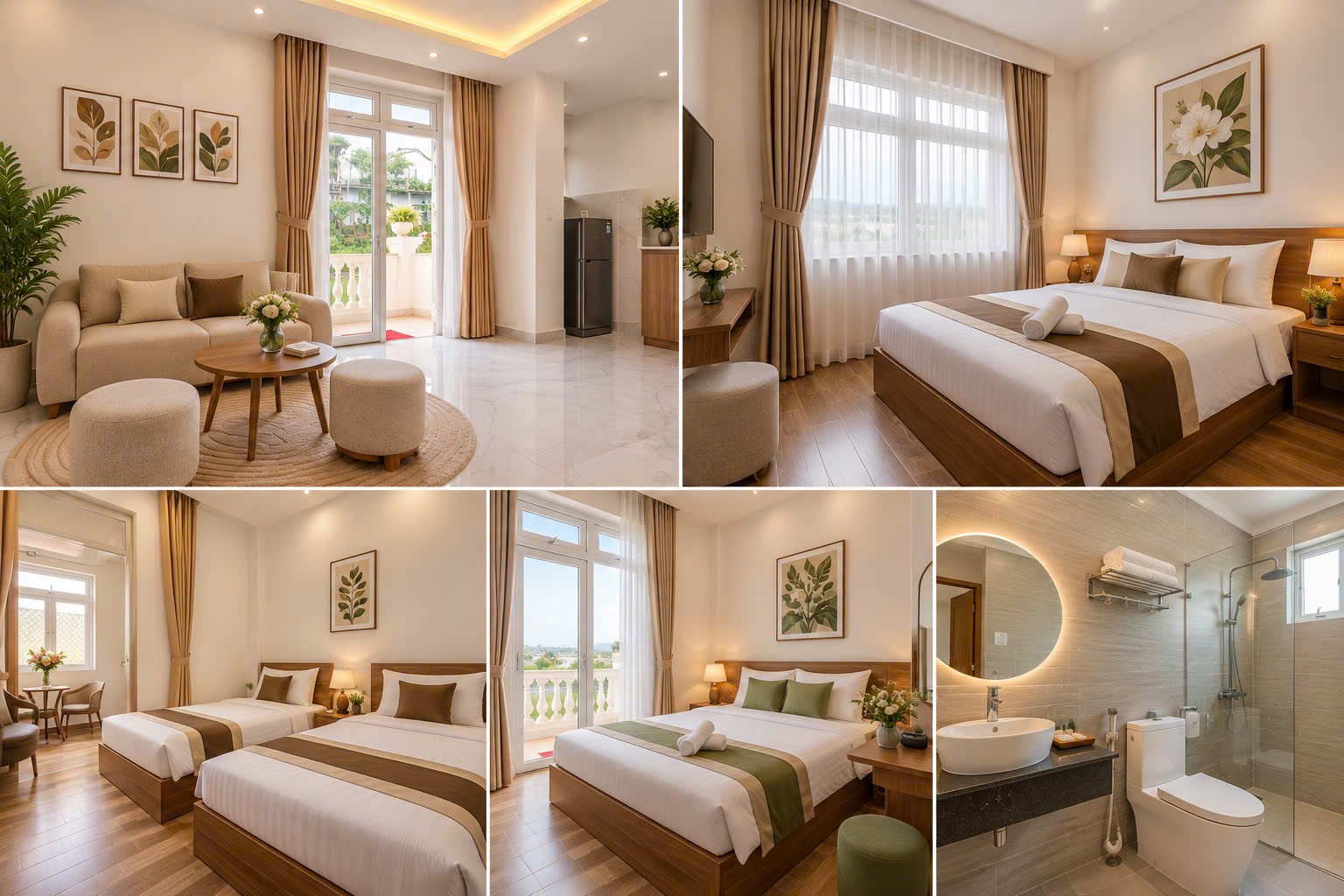 Cho thuê khách sạn 3 sao 46 phòng 2 mặt tiền giá 120 triệu phường 8 Đà Lạt Lâm Đồng
