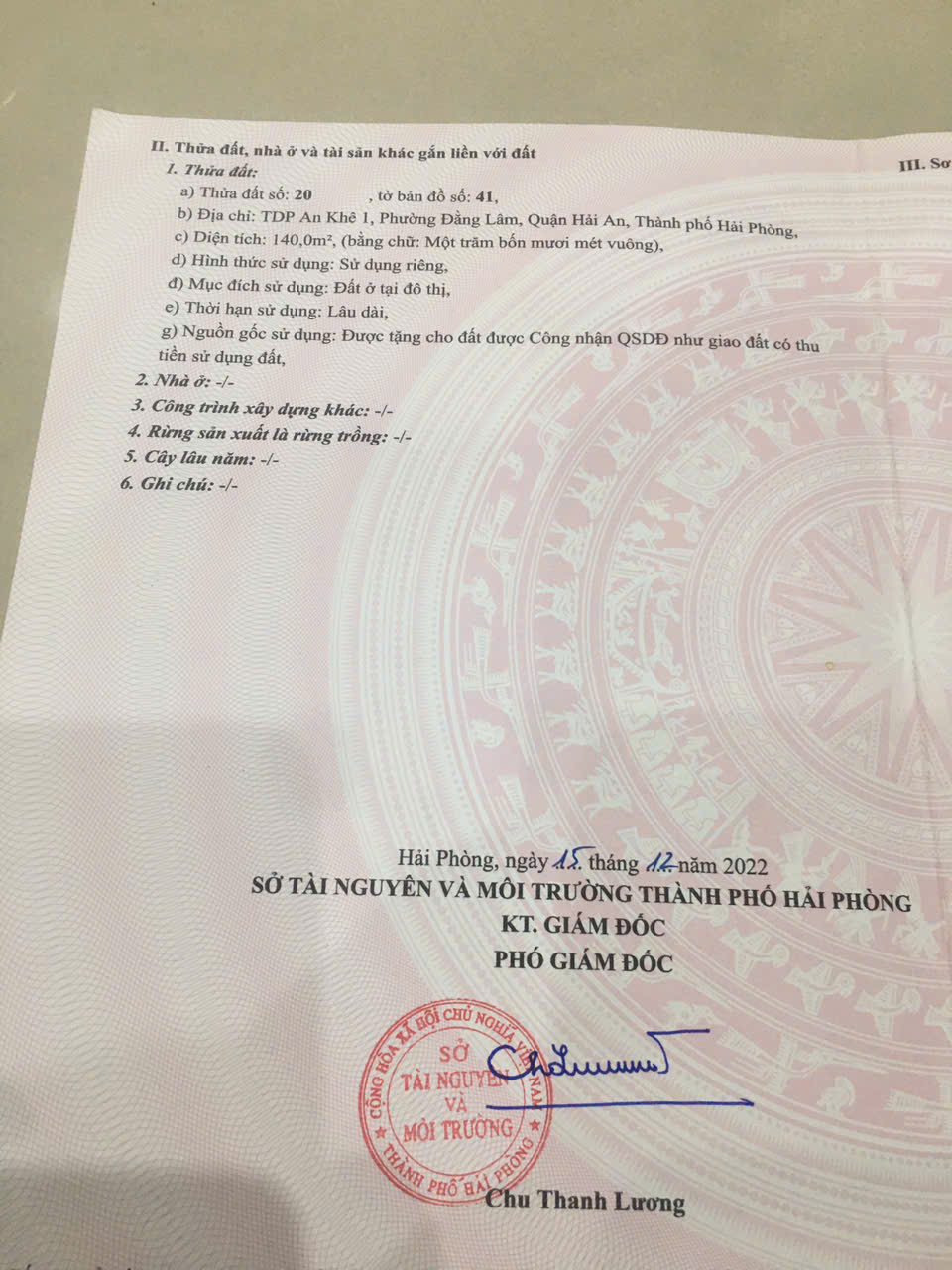 Bán nhà mặt đường Ngô Gia Tự, chỉ 90 triệu/m2, 140m2,  Hải Phòng ngay cạnh cầu rào giá tốt